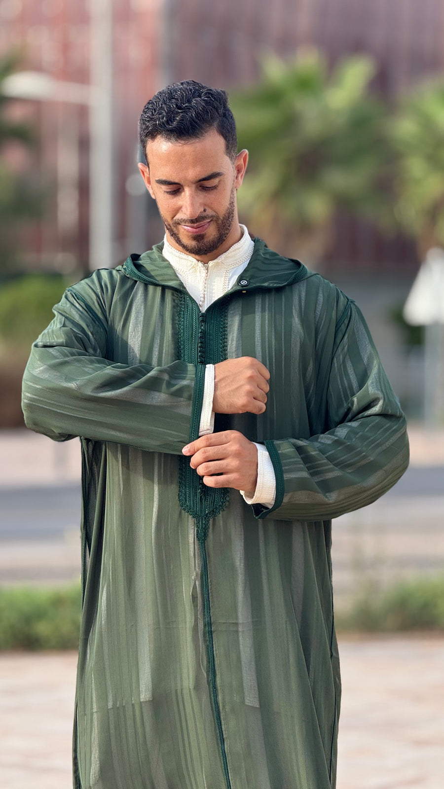 The Olive Sousdi Jallaba (Green)