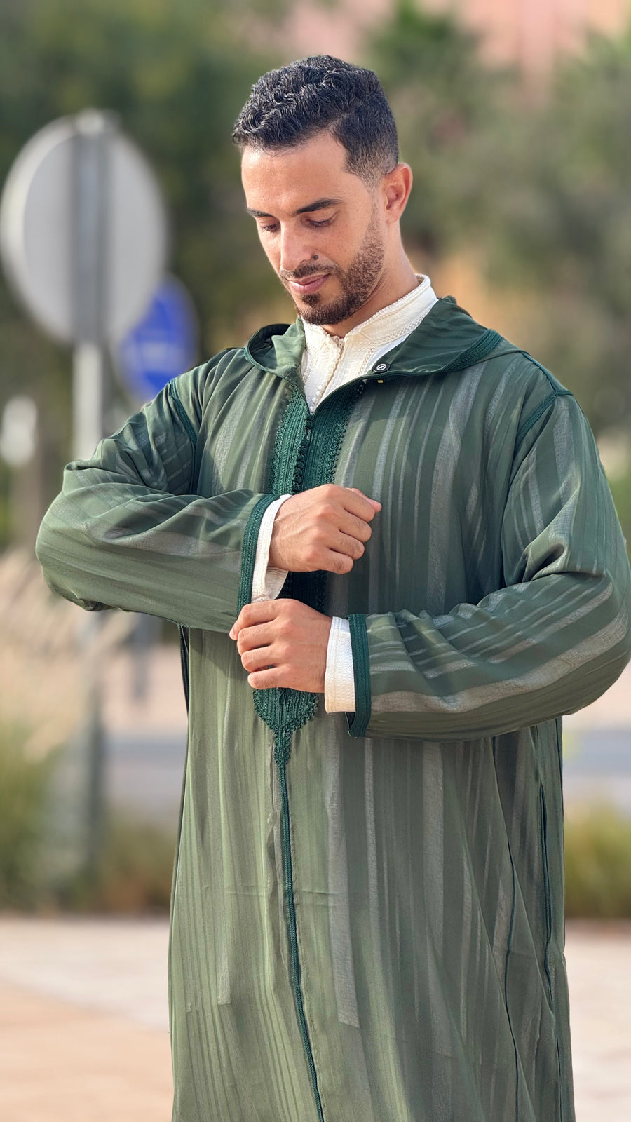 The Olive Sousdi Jallaba (Green)