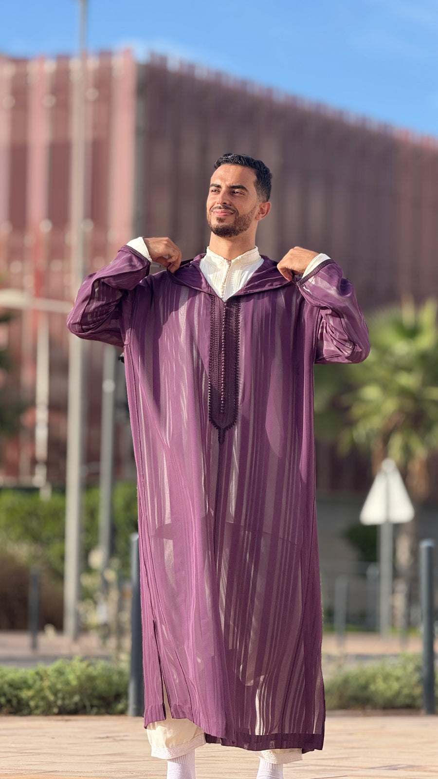 The Mauve Sousdi Jallaba (Purple)