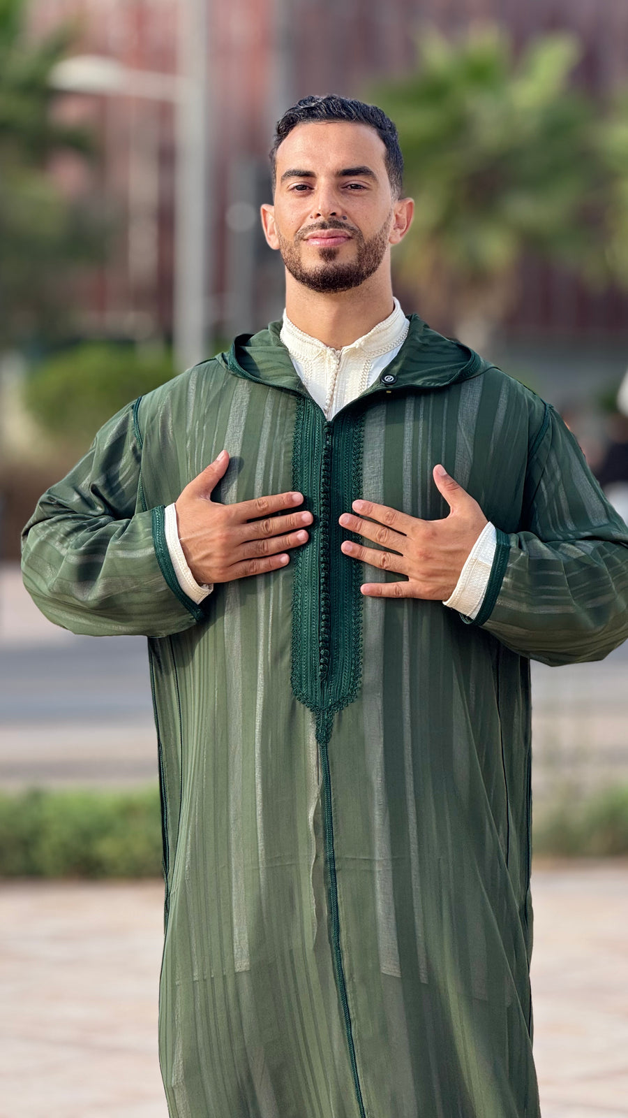 The Olive Sousdi Jallaba (Green)