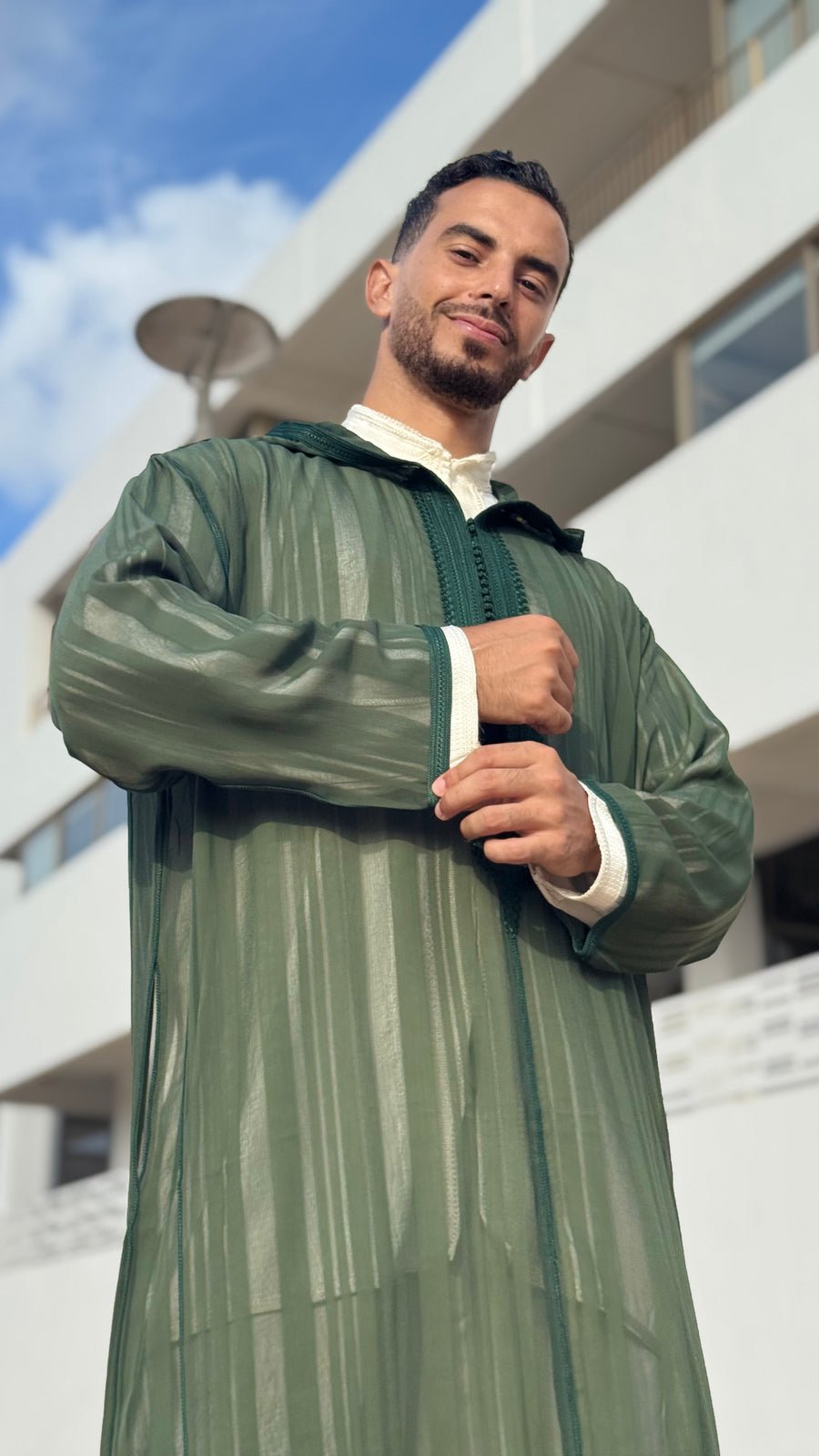 The Olive Sousdi Jallaba (Green)