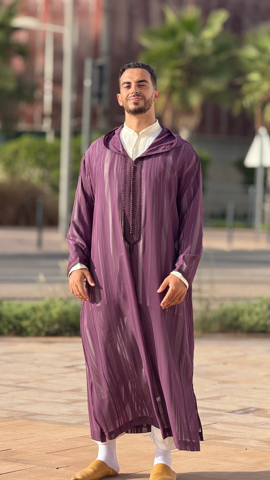 The Mauve Sousdi Jallaba (Purple)