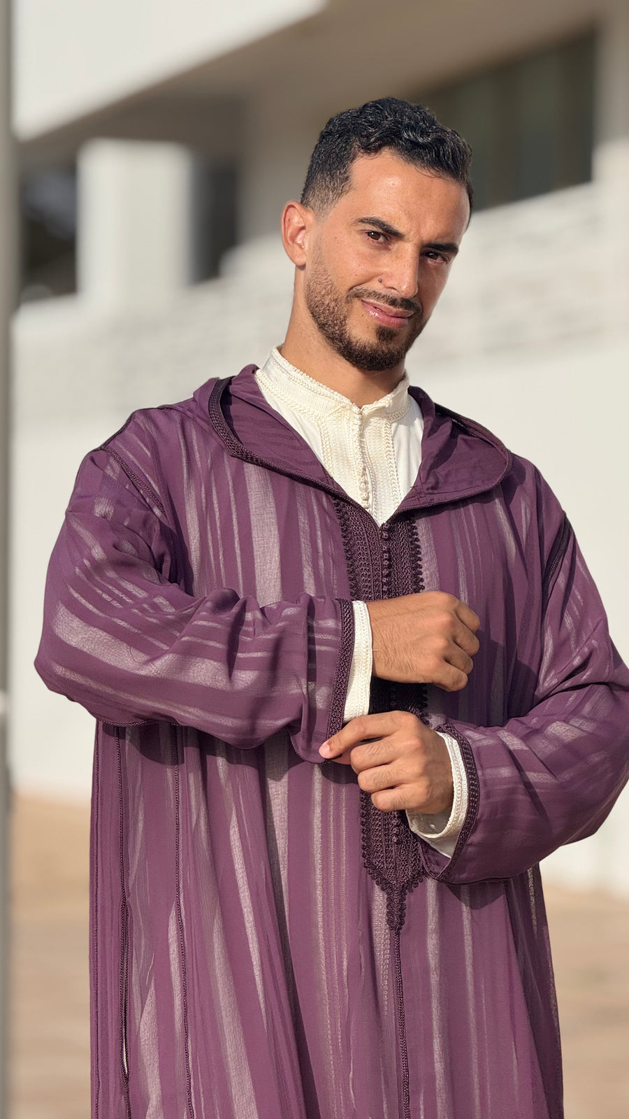 The Mauve Sousdi Jallaba (Purple)