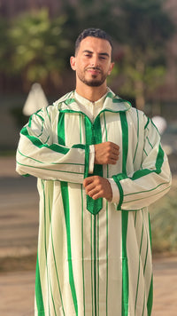 Striped SOUSDI Jallaba