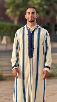 Striped SOUSDI Jallaba