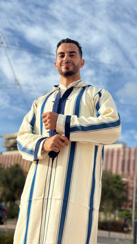 Striped SOUSDI Jallaba