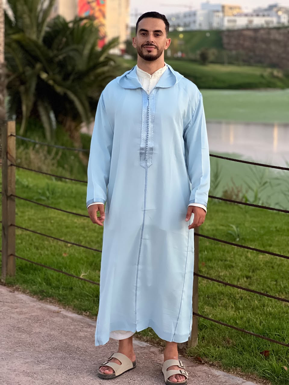 Sky Blue SOUSDI jallaba