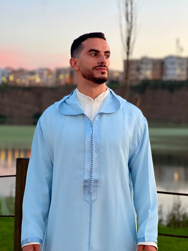 The Sky Blue Sfifa jallaba