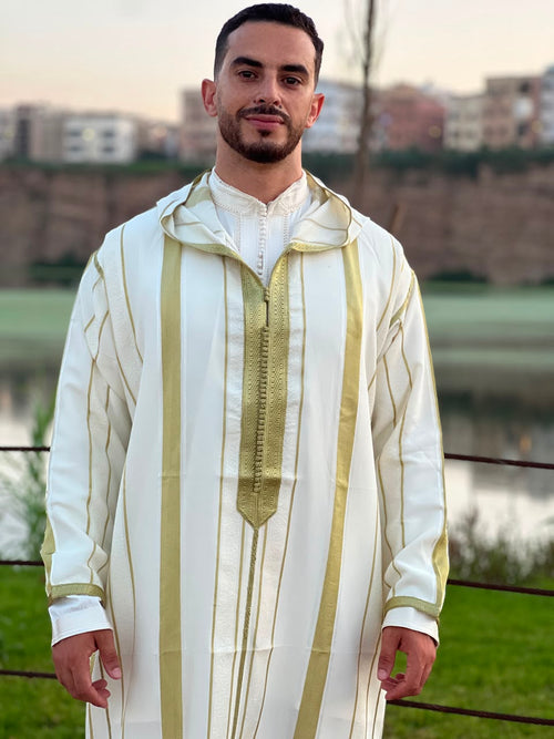 Striped SOUSDI Jallaba