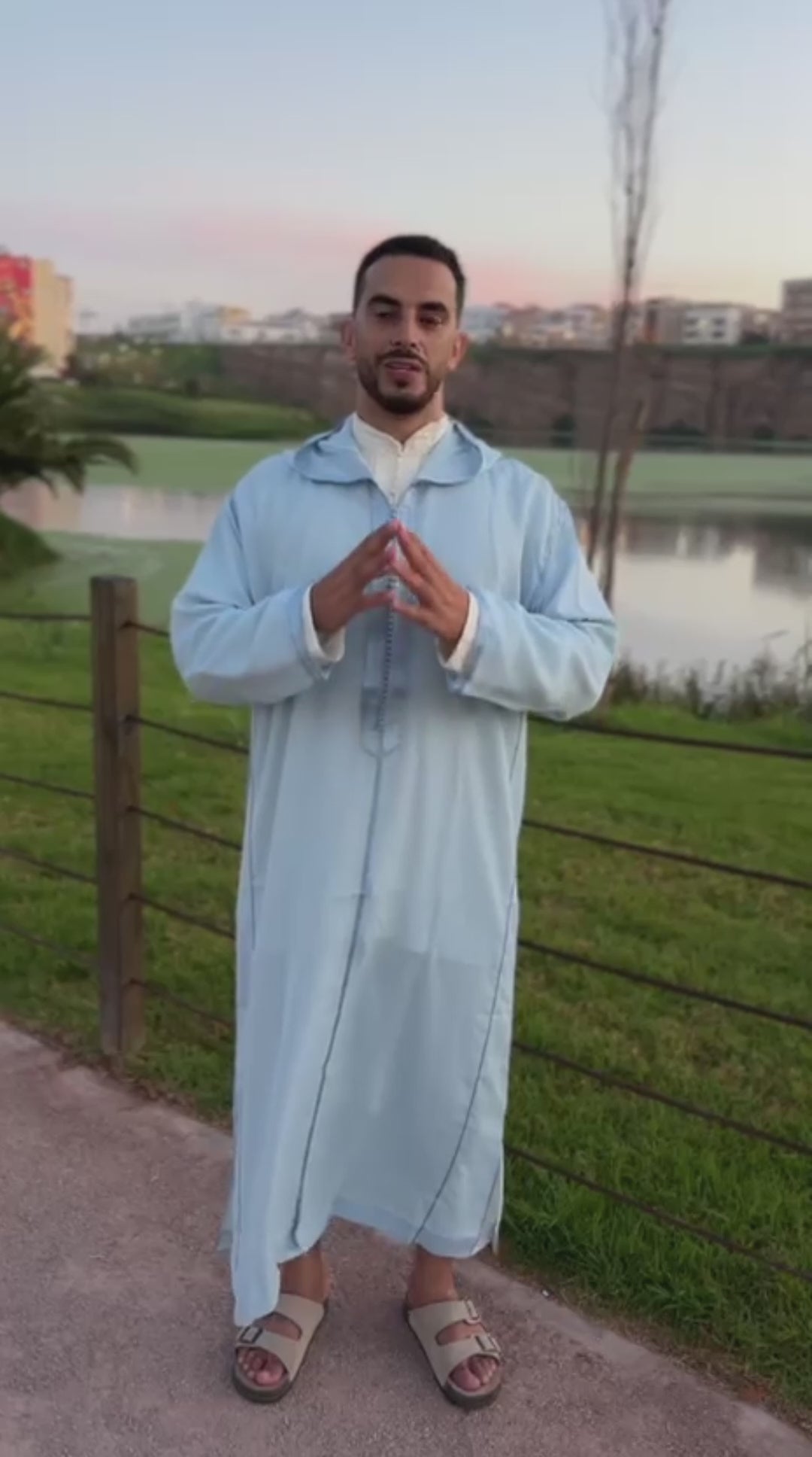 Sky Blue SOUSDI jallaba